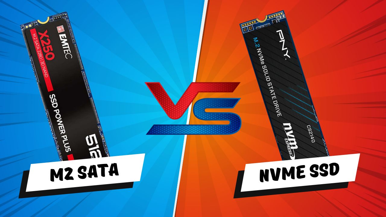 M2 SATA vs NVMe SSD