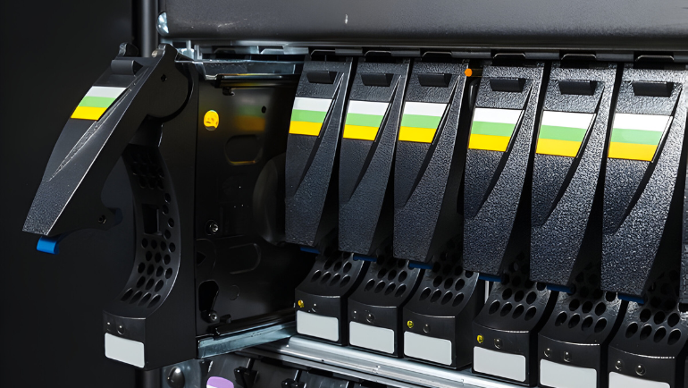 software RAID and hardware RAID drives in a series